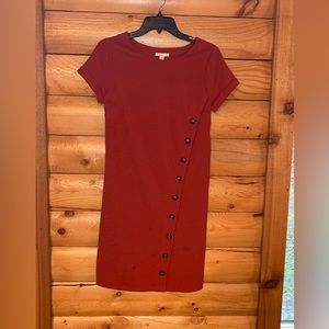 Burnt orange dress size small
